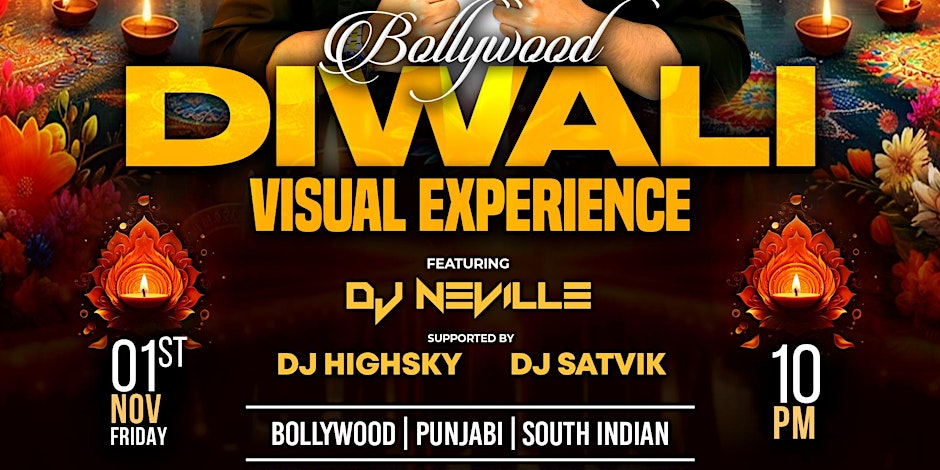 Diwali Visual Experience Night in Dublin ft DJ Neville