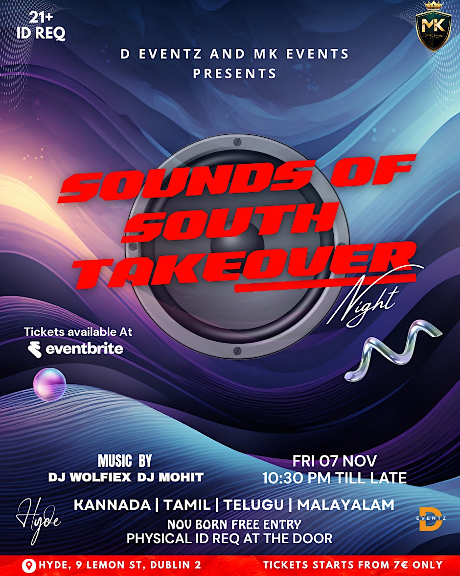 Sounds of South Takeover at Hyde Dublin