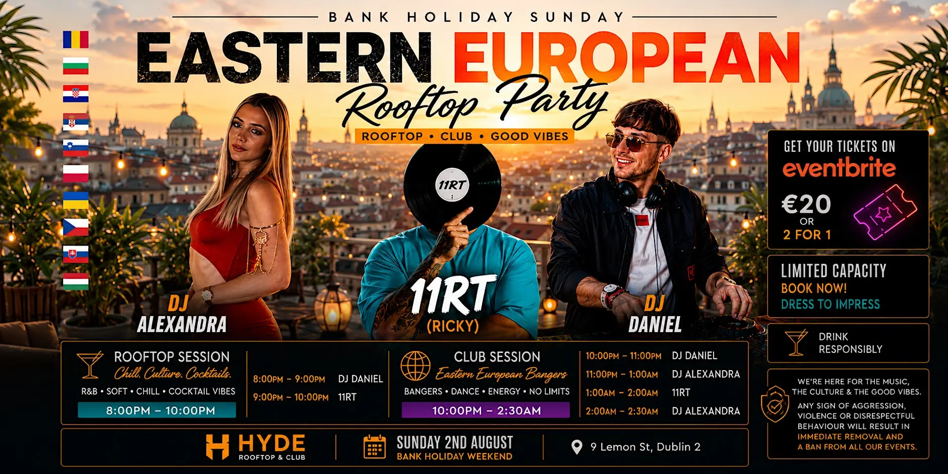 EASTERN EUROPEAN ROOFTOP PARTY